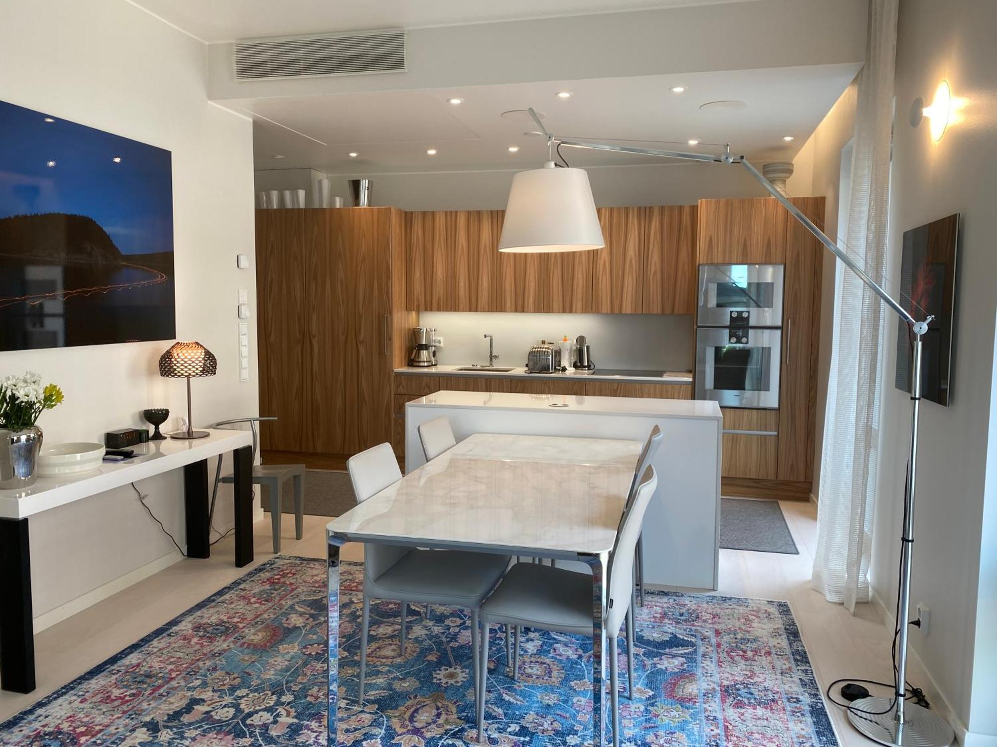 Luxury City Seafront Apartment With Balcony Helsinki Eksteriør billede